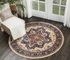 Nourison Reseda Beige Round 50 X 50 Area Rug  805-114596 Thumb 3