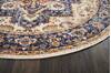 Nourison Reseda Beige Round 50 X 50 Area Rug 805-114596 Thumb 4