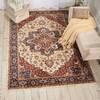 Nourison Reseda Beige 53 X 76 Area Rug 805-114597 Thumb 3