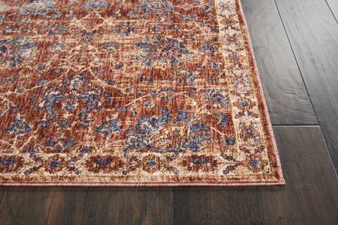 Nourison Reseda Red Runner 23 X 76 Area Rug 805-114601 Image 4