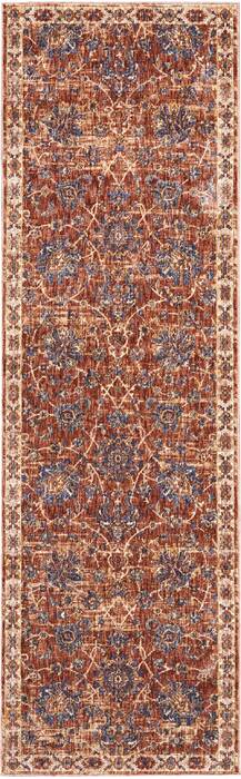 Nourison Reseda Red Runner 23 X 76 Area Rug 805-114601 Image 0