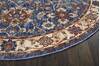 Nourison Reseda Blue Round 50 X 50 Area Rug 805-114613 Thumb 4