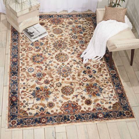 Nourison Reseda Beige 53 X 76 Area Rug 805-114620 Image 3