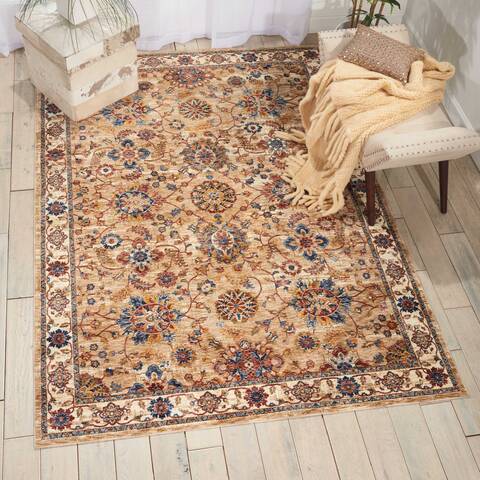 Nourison Reseda Blue 53 X 76 Area Rug 805-114626 Image 3