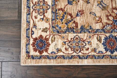 Nourison Reseda Blue 83 X 116 Area Rug 805-114628 Image 1