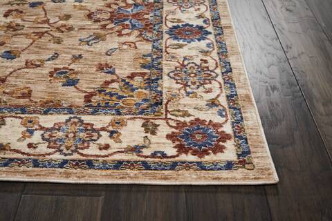 Nourison Reseda Blue 83 X 116 Area Rug 805-114628 Image 4