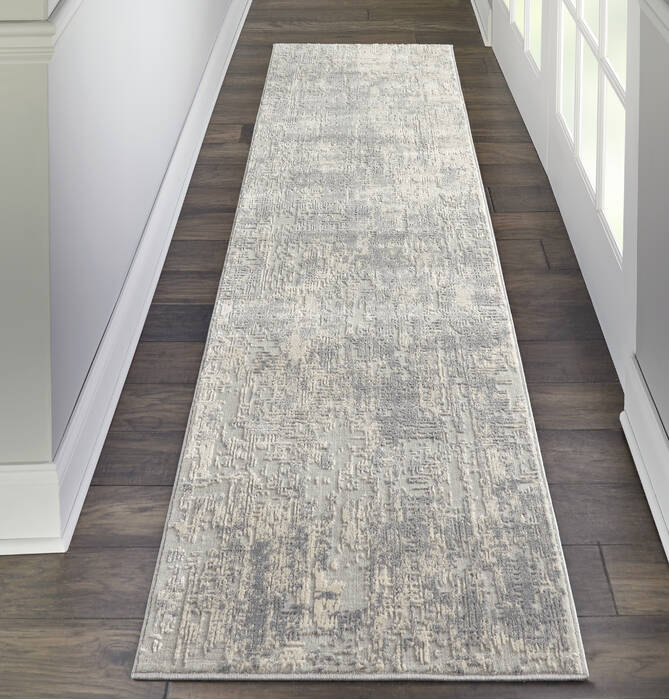 Nourison Rustic Textures Beige Runner 22 X 76 Area Rug 805-114646 Image 3
