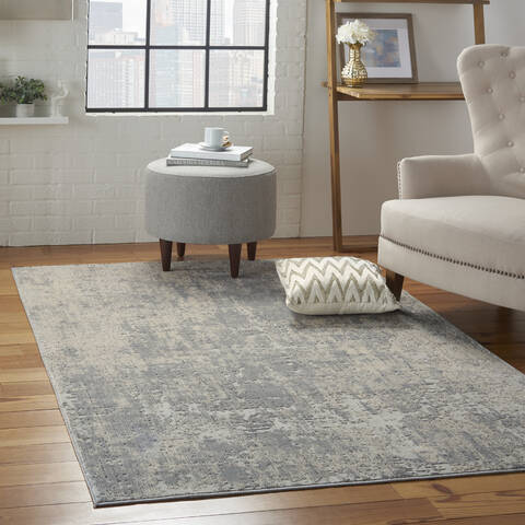 Nourison Rustic Textures Beige 53 X 73 Area Rug 805-114652 Image 5