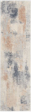 Nourison Rustic Textures Beige Runner 6 to 9 ft Polypropylene Carpet 114655