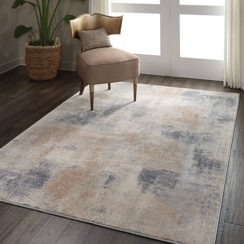 Nourison Rustic Textures Beige 53 X 73 Area Rug 805-114658 Image 6
