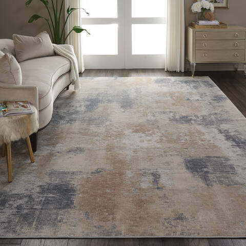 Nourison Rustic Textures Beige 710 X 106 Area Rug 805-114659 Image 3