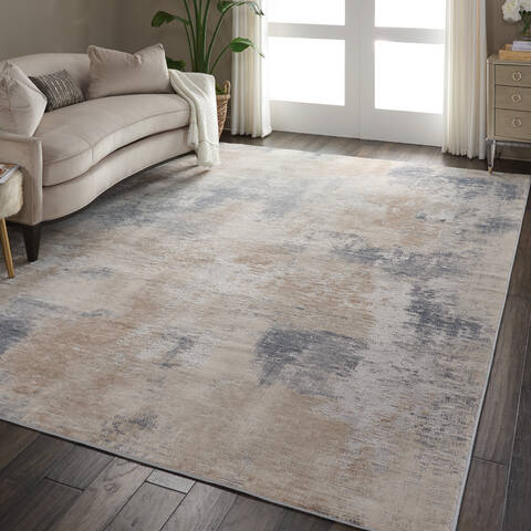 Nourison Rustic Textures Beige 710 X 106 Area Rug 805-114659 Image 6