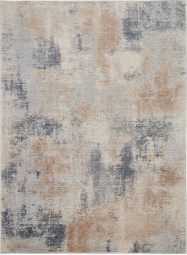 Nourison Rustic Textures Beige Rectangle 8x10 ft Polypropylene Carpet 114659