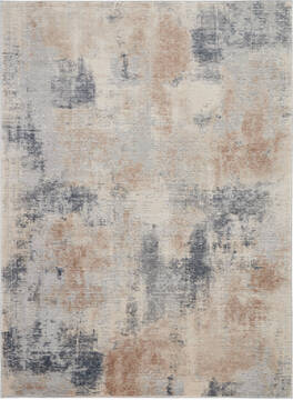 Nourison Rustic Textures Beige Rectangle 9x13 ft Polypropylene Carpet 114660