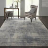 Nourison Rustic Textures Blue 93 X 129 Area Rug  805-114661 Thumb 3