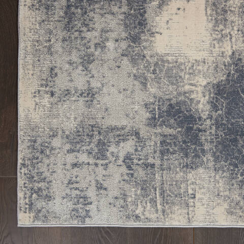 Nourison Rustic Textures Blue 311 X 511 Area Rug 805-114662 Image 1
