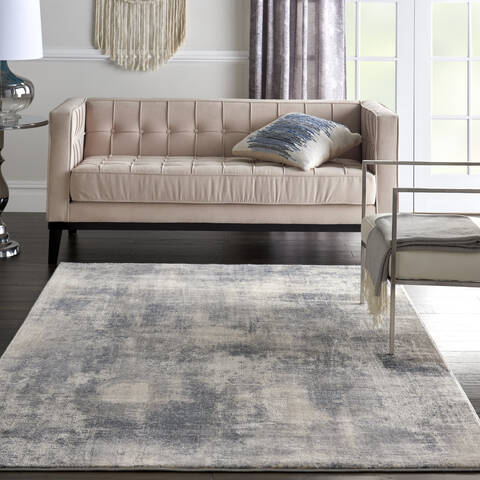 Nourison Rustic Textures Blue 53 X 73 Area Rug 805-114663 Image 3