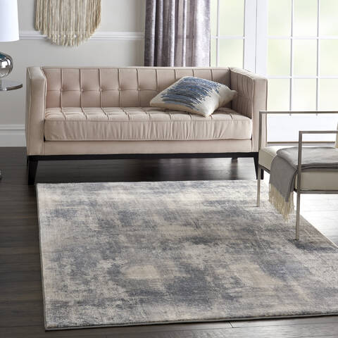 Nourison Rustic Textures Blue 53 X 73 Area Rug 805-114663 Image 5