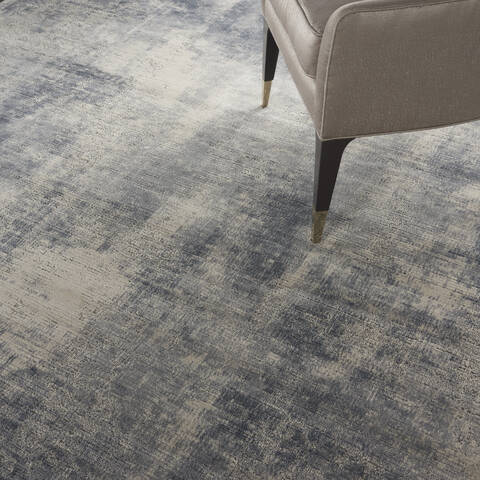Nourison Rustic Textures Blue 710 X 106 Area Rug 805-114664 Image 4