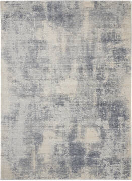 Nourison Rustic Textures Blue Rectangle 8x10 ft Polypropylene Carpet 114664