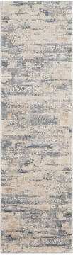 Nourison Rustic Textures Beige Runner 6 to 9 ft Polypropylene Carpet 114670