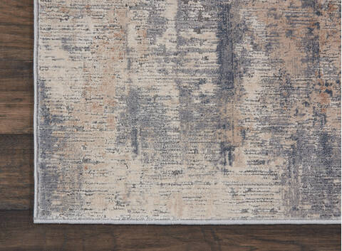 Nourison Rustic Textures Beige Runner 22 X 76 Area Rug 805-114675 Image 1