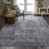 Nourison Rustic Textures Grey 93 X 129 Area Rug  805-114681 Thumb 3