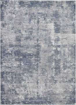 Nourison Rustic Textures Grey Rectangle 9x13 ft Polypropylene Carpet 114681