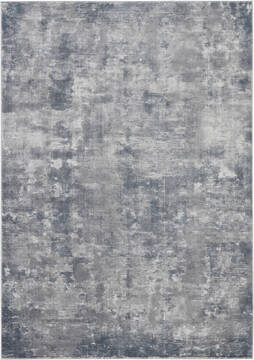Nourison Rustic Textures Grey Rectangle 5x7 ft Polypropylene Carpet 114683