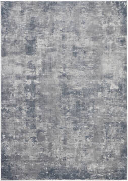 Nourison Rustic Textures Grey Rectangle 5x7 ft Polypropylene Carpet 114683