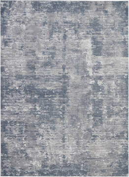 Nourison Rustic Textures Grey Rectangle 8x10 ft Polypropylene Carpet 114684