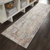 Nourison Rustic Textures Beige Runner 22 X 76 Area Rug  805-114685 Thumb 3