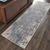 Nourison Rustic Textures Grey Runner 22 X 76 Area Rug  805-114686 Thumb 3