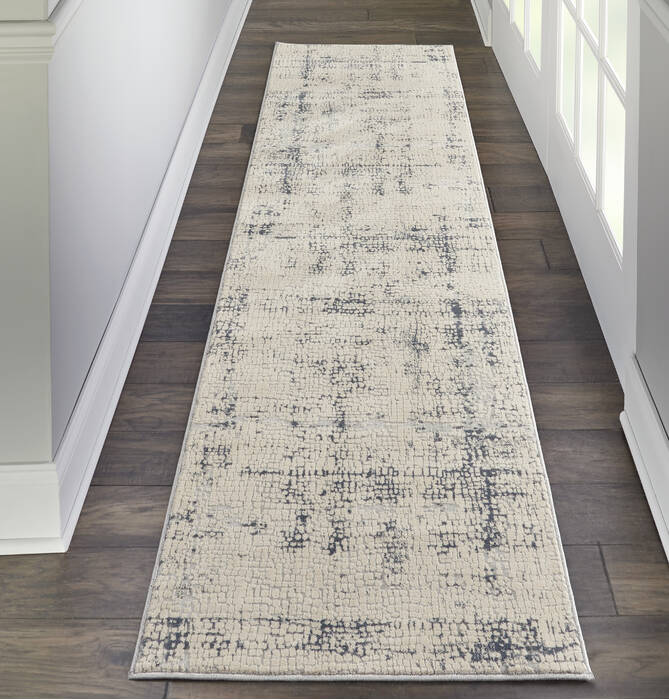 Nourison Rustic Textures Beige Runner 22 X 76 Area Rug 805-114687 Image 3