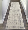 Nourison Rustic Textures Beige Runner 22 X 76 Area Rug  805-114687 Thumb 3