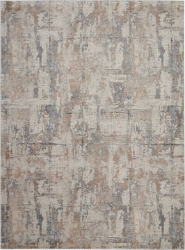 Nourison Rustic Textures Beige Rectangle 8x10 ft Polypropylene Carpet 114691