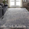 Nourison Rustic Textures Grey 93 X 129 Area Rug 805-114692 Thumb 3