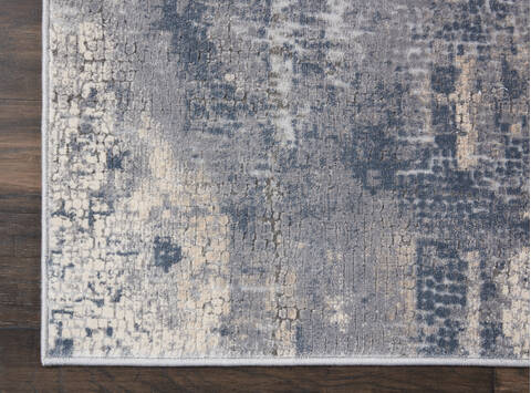 Nourison Rustic Textures Grey 710 X 106 Area Rug 805-114695 Image 1