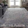 Nourison Rustic Textures Grey 710 X 106 Area Rug  805-114695 Thumb 3