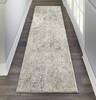 Nourison Rustic Textures Grey Runner 22 X 76 Area Rug  805-114700 Thumb 3