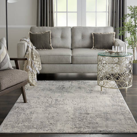 Nourison Rustic Textures Grey 311 X 511 Area Rug 805-114704 Image 3