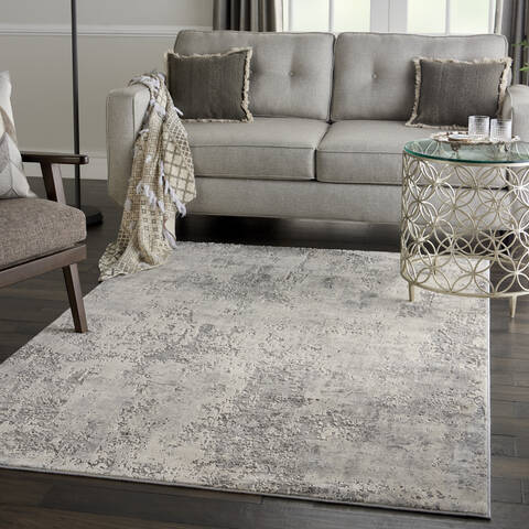 Nourison Rustic Textures Grey 311 X 511 Area Rug 805-114704 Image 5