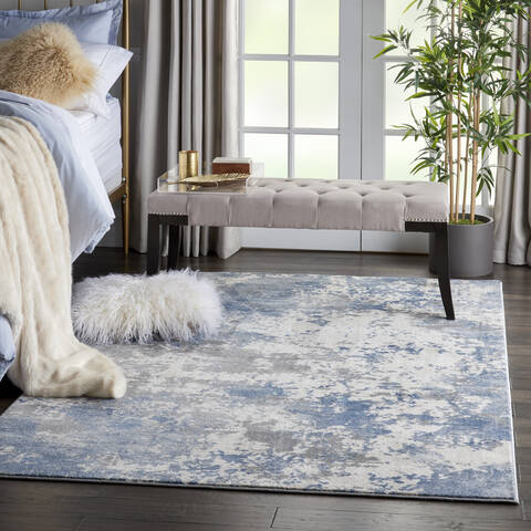 Nourison Rustic Textures Grey 53 X 73 Area Rug 805-114711 Image 5