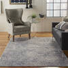 Nourison Rustic Textures Blue 53 X 73 Area Rug  805-114716 Thumb 3