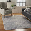 Nourison Rustic Textures Blue 53 X 73 Area Rug  805-114716 Thumb 5