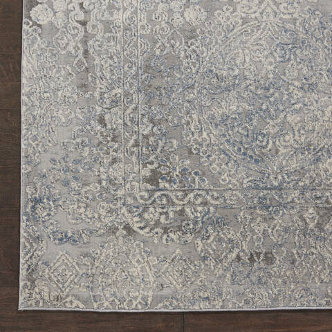 Nourison Rustic Textures Beige 93 X 129 Area Rug 805-114719 Image 1
