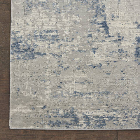 Nourison Rustic Textures Beige 93 X 129 Area Rug 805-114724 Image 1