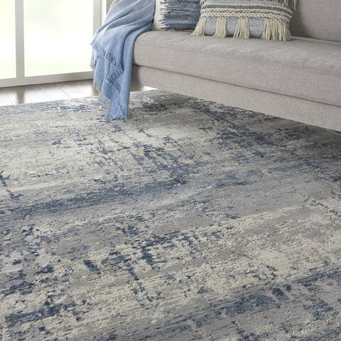 Nourison Rustic Textures Beige 93 X 129 Area Rug 805-114724 Image 4