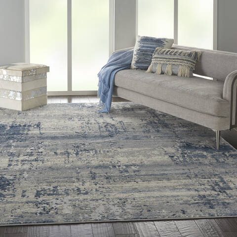 Nourison Rustic Textures Beige 93 X 129 Area Rug 805-114724 Image 5