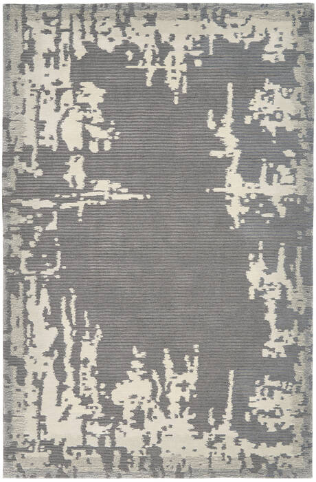 Nourison Symmetry Grey 39 X 59 Area Rug 805-114841 Image 0